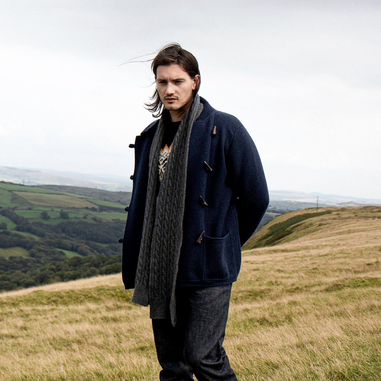 men's luxury merino wool knitwear