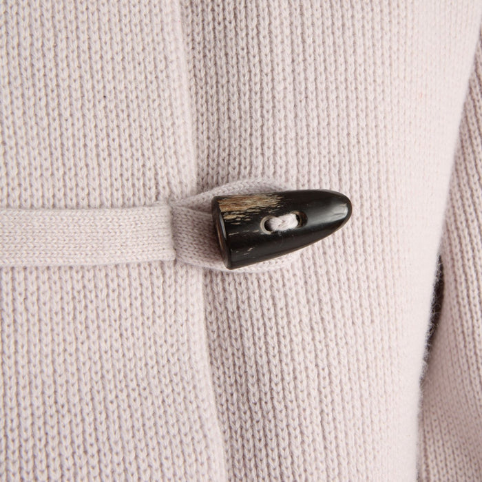 Close-up of a horn toggle