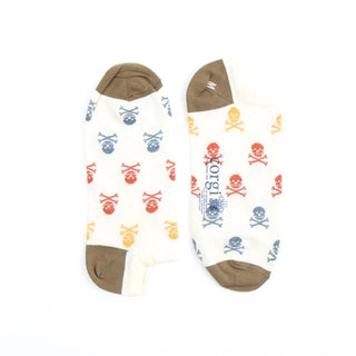 Men's Skull & Crossbones Cotton Trainer Socks