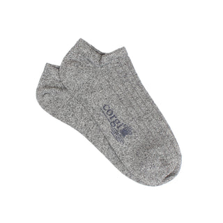 mens grey socks - cotton trainer socks