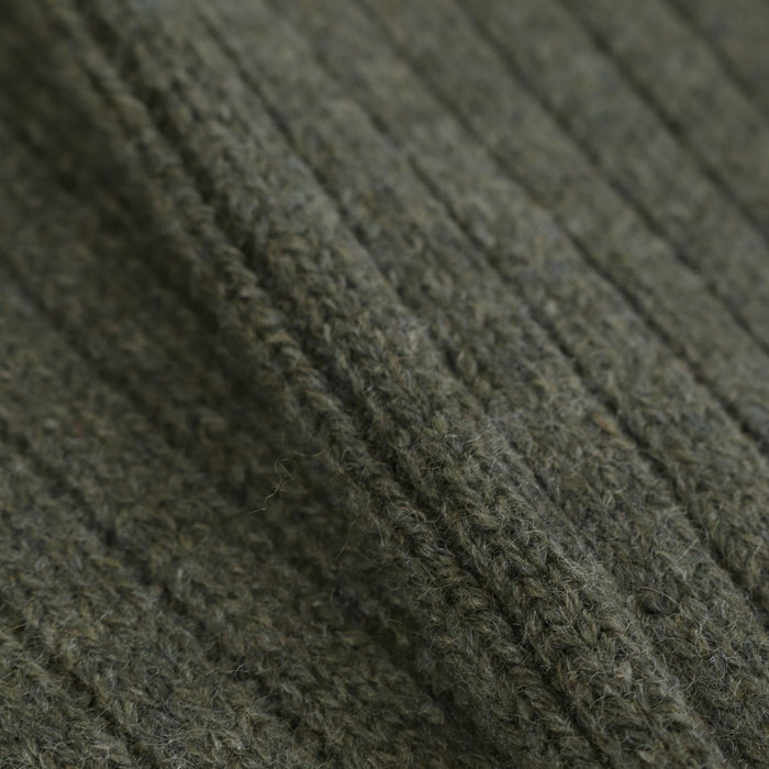 close up of the rib knit in the socks