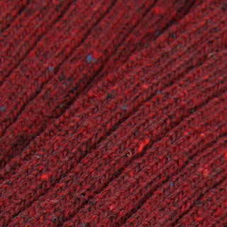 Men's Plain Rib Donegal Wool Socks