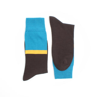 Men's Contrast Stripe Merino Wool Socks