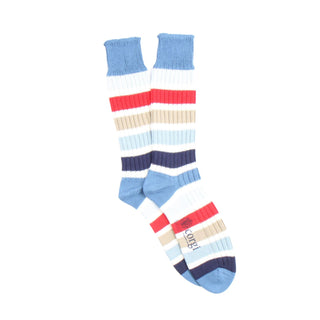 Men's Pantone Stripe Cotton Boot Socks