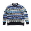 Fair isle jumper in Blue