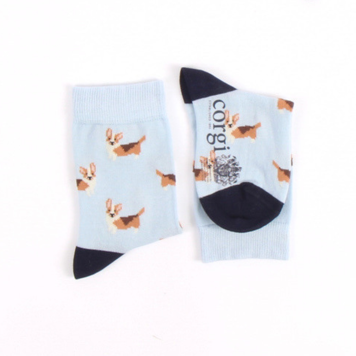 Kids Corgi Dog Cotton Socks