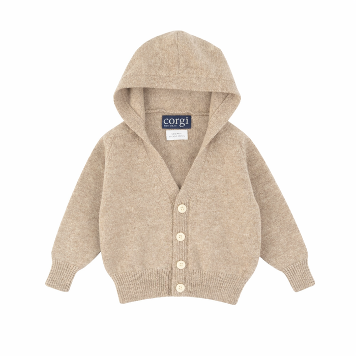 Baby Cashmere Hooded Cardigan