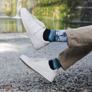 Men's Lighthouse Cotton Socks