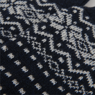 Men's Fair Isle Pure Cashmere Socks.