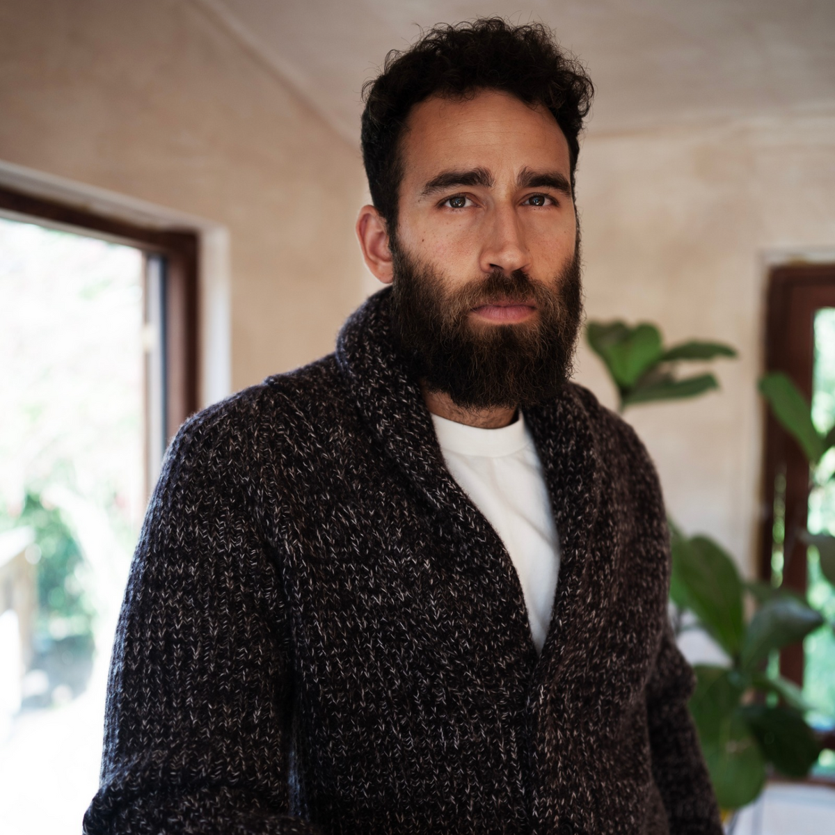 Men's Shawl Cardigan