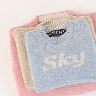 Childrens Personalised Sweater - Corgi Socks