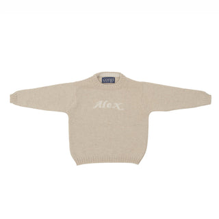 Childrens Personalised Sweater - Corgi Socks