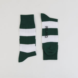 Irish Stripe Cotton Socks - Corgi Socks