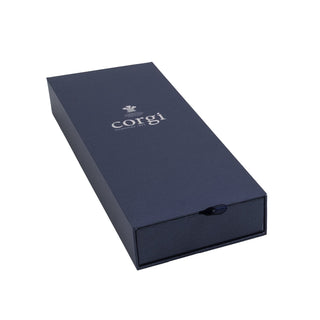 Men's Luxury Hand Knitted Prince of Wales Cable Pure Cashmere Socks - Corgi Socks