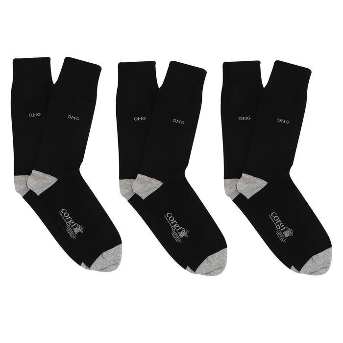 Men's 3-Pair Personalised Socks