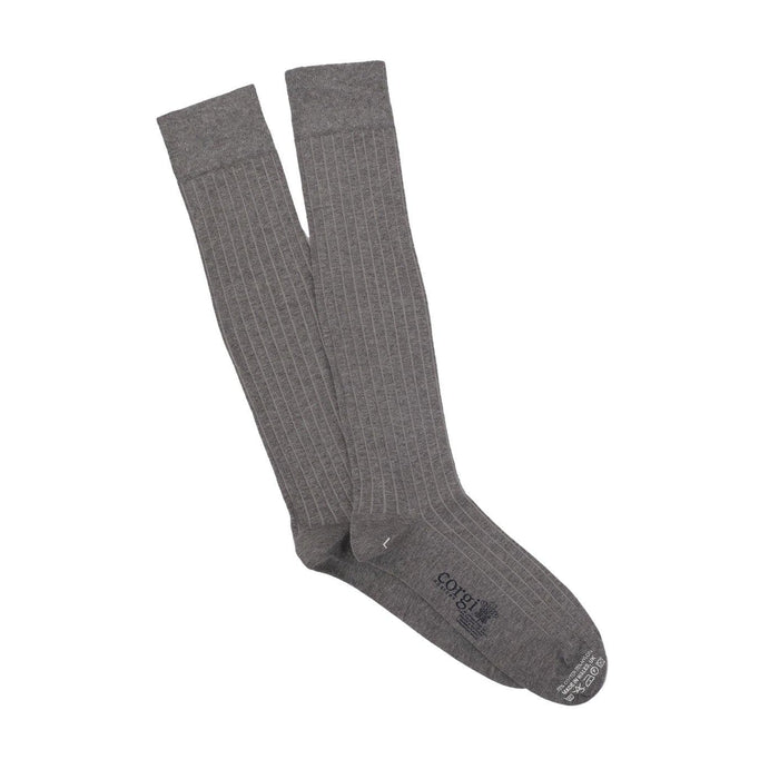 Men's Over the Calf Rib Cotton Socks - Corgi Socks