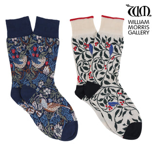 Women's William Morris Gallery 2-Pair Cotton Gift Box - Corgi Socks
