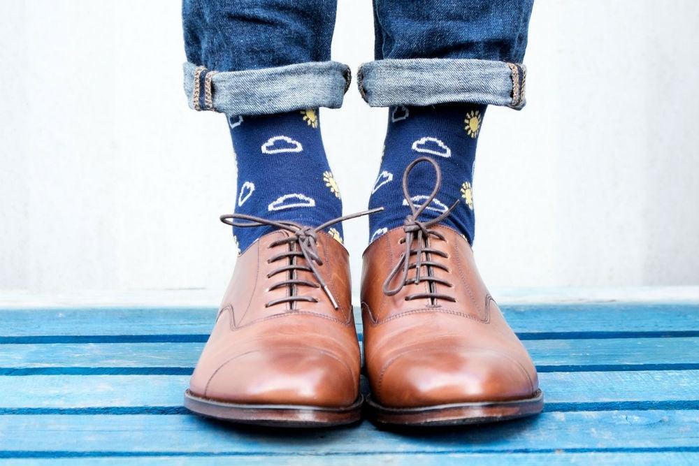 Surface Pattern Design Trends - Corgi Socks