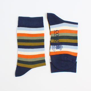 Kids Signature Stripe Cotton Socks