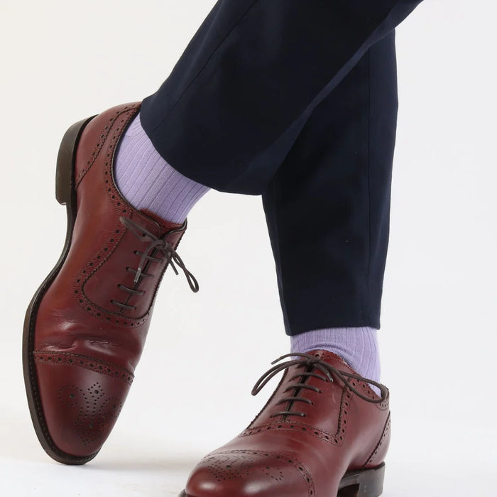 Men's Formal Rib Cotton Socks