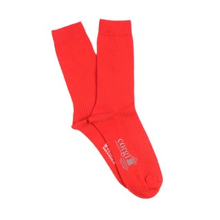 Women's Ribbed Mercerised Cotton Socks