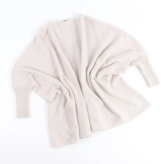 Women's Cashmere Draped Sweater