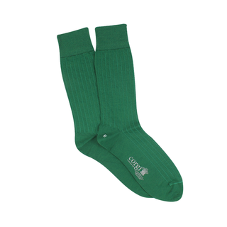 Men's Tenby Ribbed Merino Wool Socks