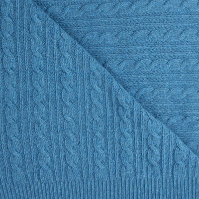 Cable Blanket - Corgi Socks