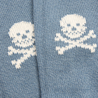 Men's Skull & Stripe Pure Cotton Socks