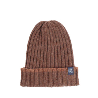 Men's Cashmere Contrast Tip Beanie