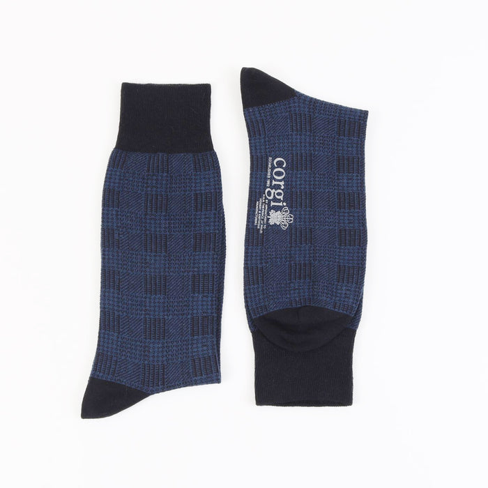 Men's Tartan Cashmere Blend Socks