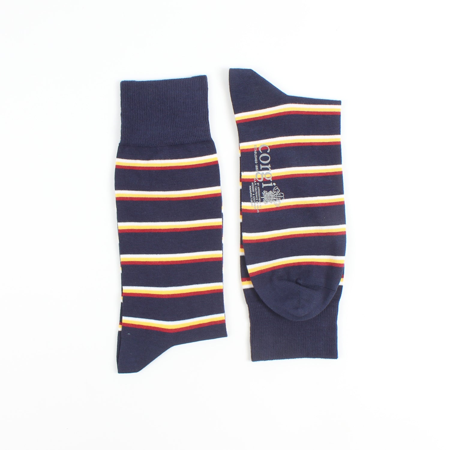 striped socks side by side