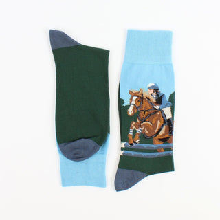 Men's Horse Racer Cotton Socks