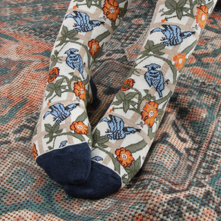 Women's William Morris Trellis Cotton Socks