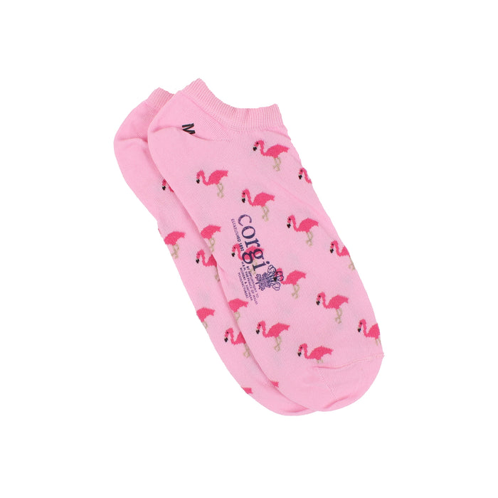 Men's Flamingo Cotton Trainer Socks