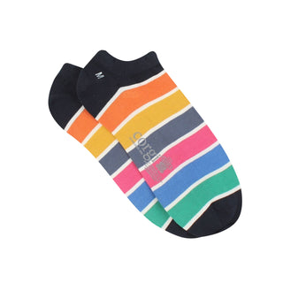 Men's Pantone Stripe Cotton Trainer Socks