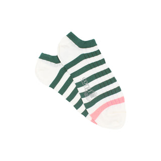 Men's Sailor Stripe Cotton Trainer Socks