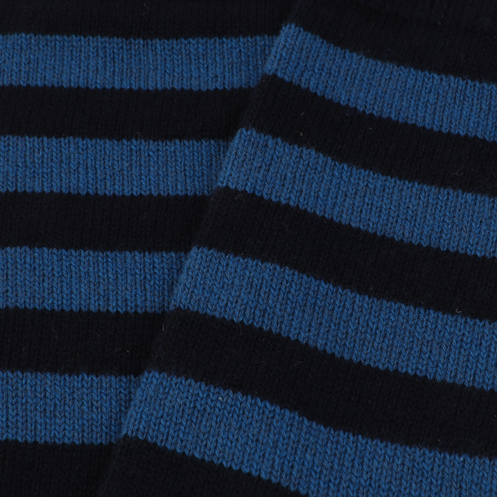 Men's Striped Cashmere & Cotton Socks
