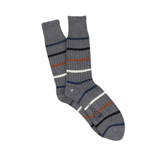 Men's Archie Striped Wool & Cotton Socks