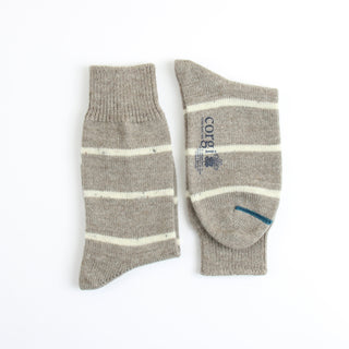 Men's Striped British Wool Socks