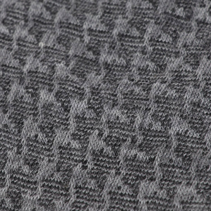 close up of the sock fabric