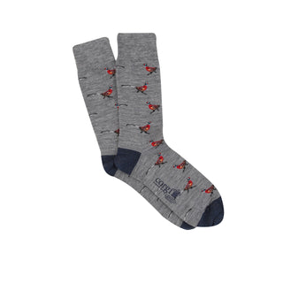 Men's Pheasant Icon Wool Socks