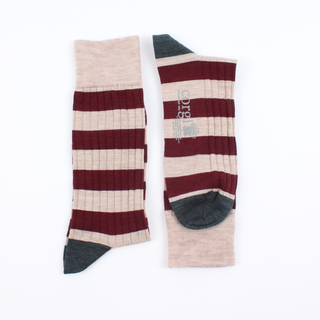 Men's Two Stripe Merino Wool Socks