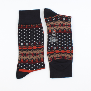 Men's Fair Isle Merino Wool Socks