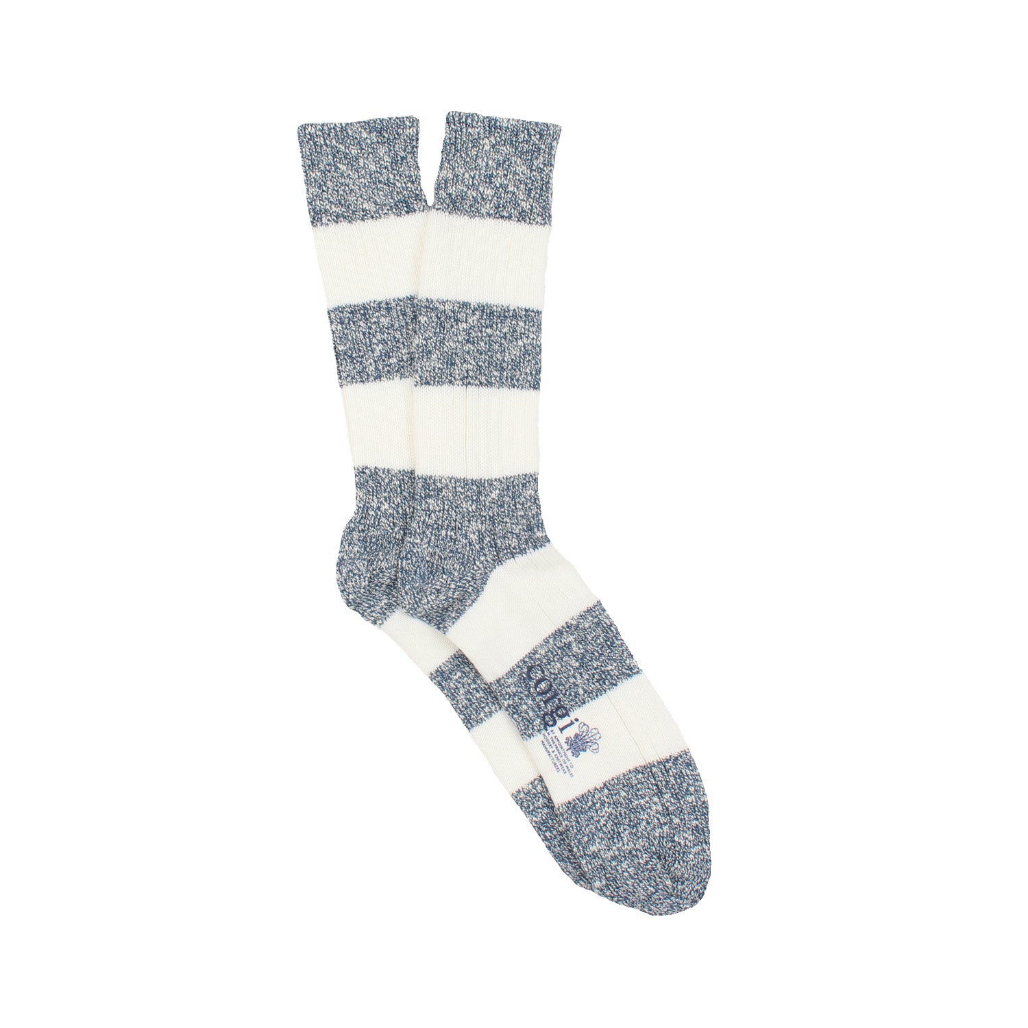 Men's Rugby Striped Pure Cotton Socks Socks