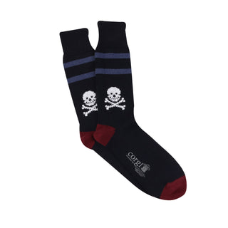 Men's Skull Pure Cotton Socks