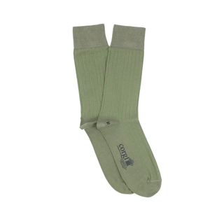Men's Brecon Ribbed Cotton Socks