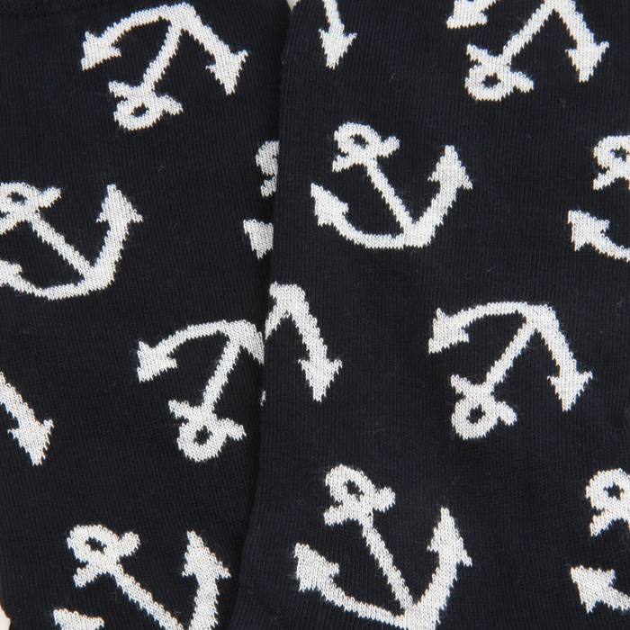 Men's Anchor Cotton Socks