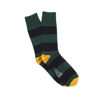 Men's Rugby Stripe Cotton Socks