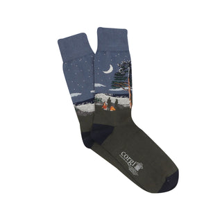 Men's Camp Fire Cotton Socks